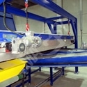 Overband magnetic separator