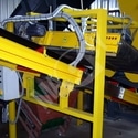 Overband magnetic separator